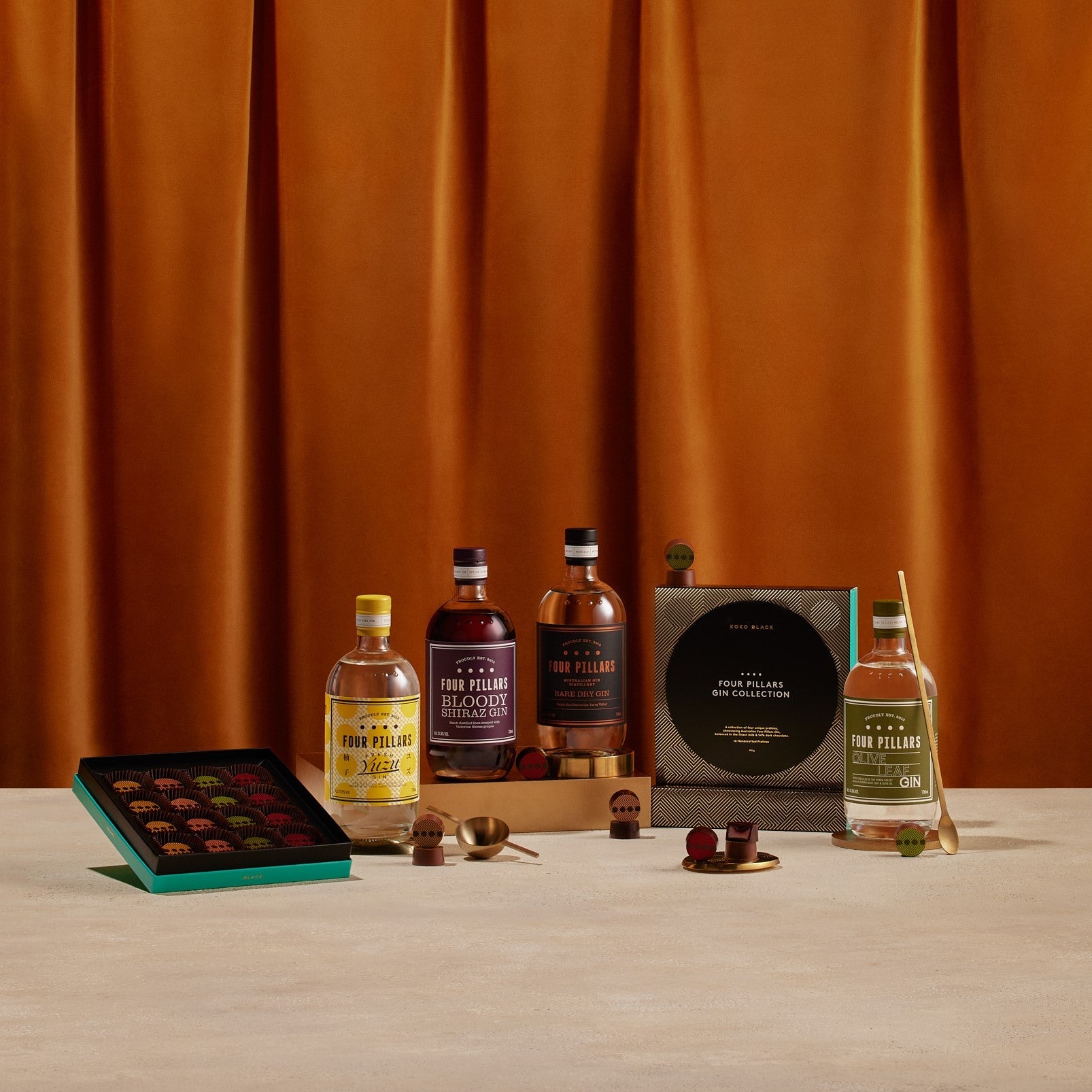 Four Pillars Gin Collection Gift Box | 16 Piece