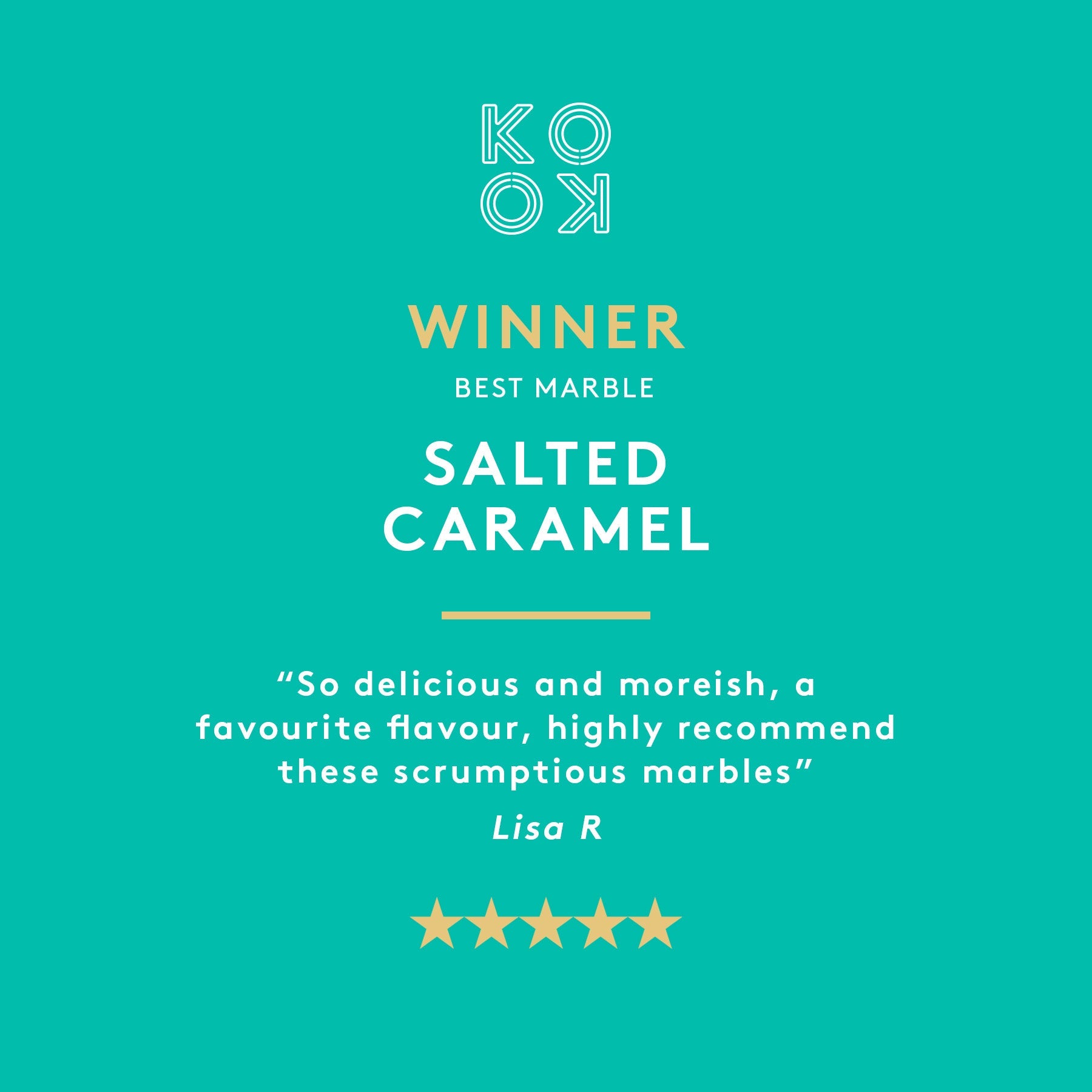 Salted Caramel Marbles | Milk Chocolate