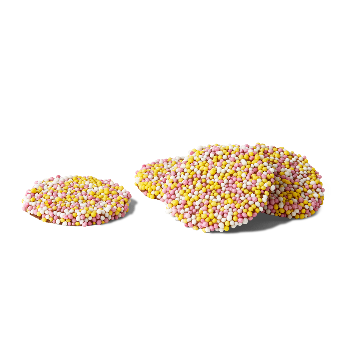Exposed chocolate rounds