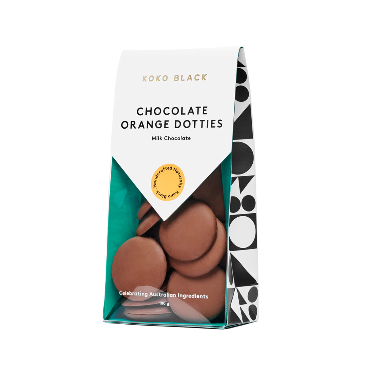 Chocolate Orange Dotties 100g | Milk Chocolate