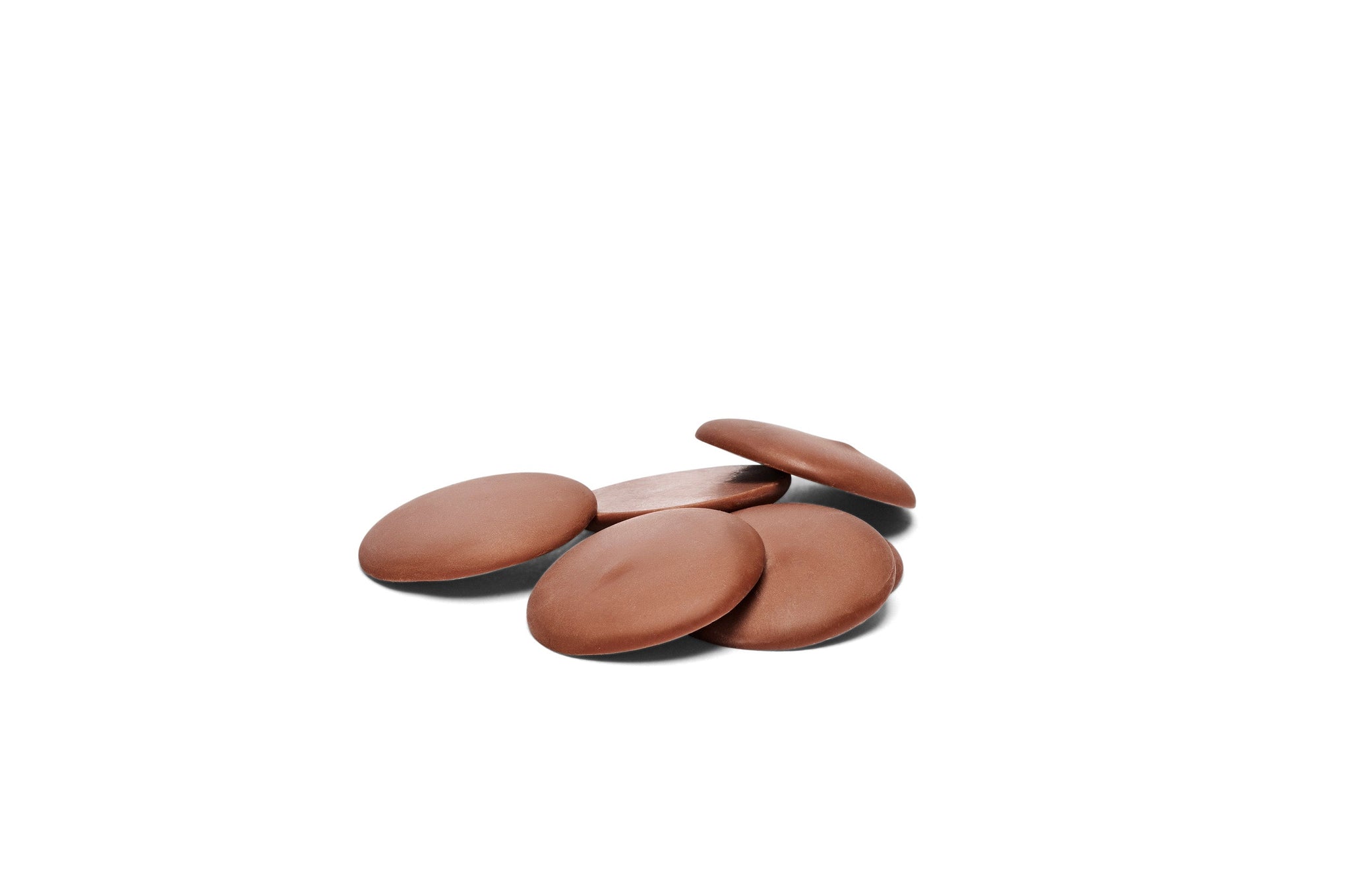 Chocolate rounds stacked together