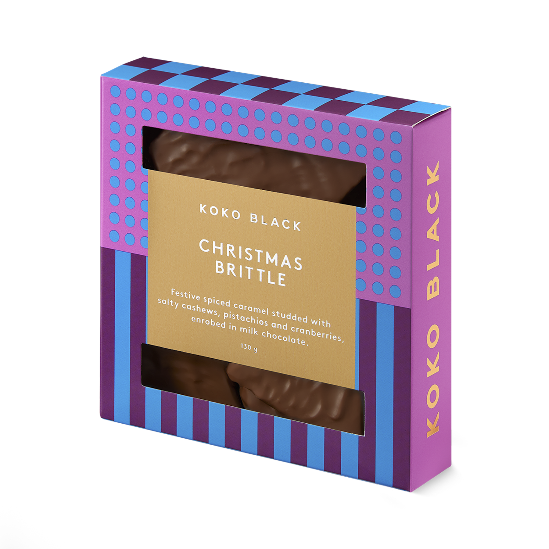 Christmas Brittle 130g | Milk Chocolate