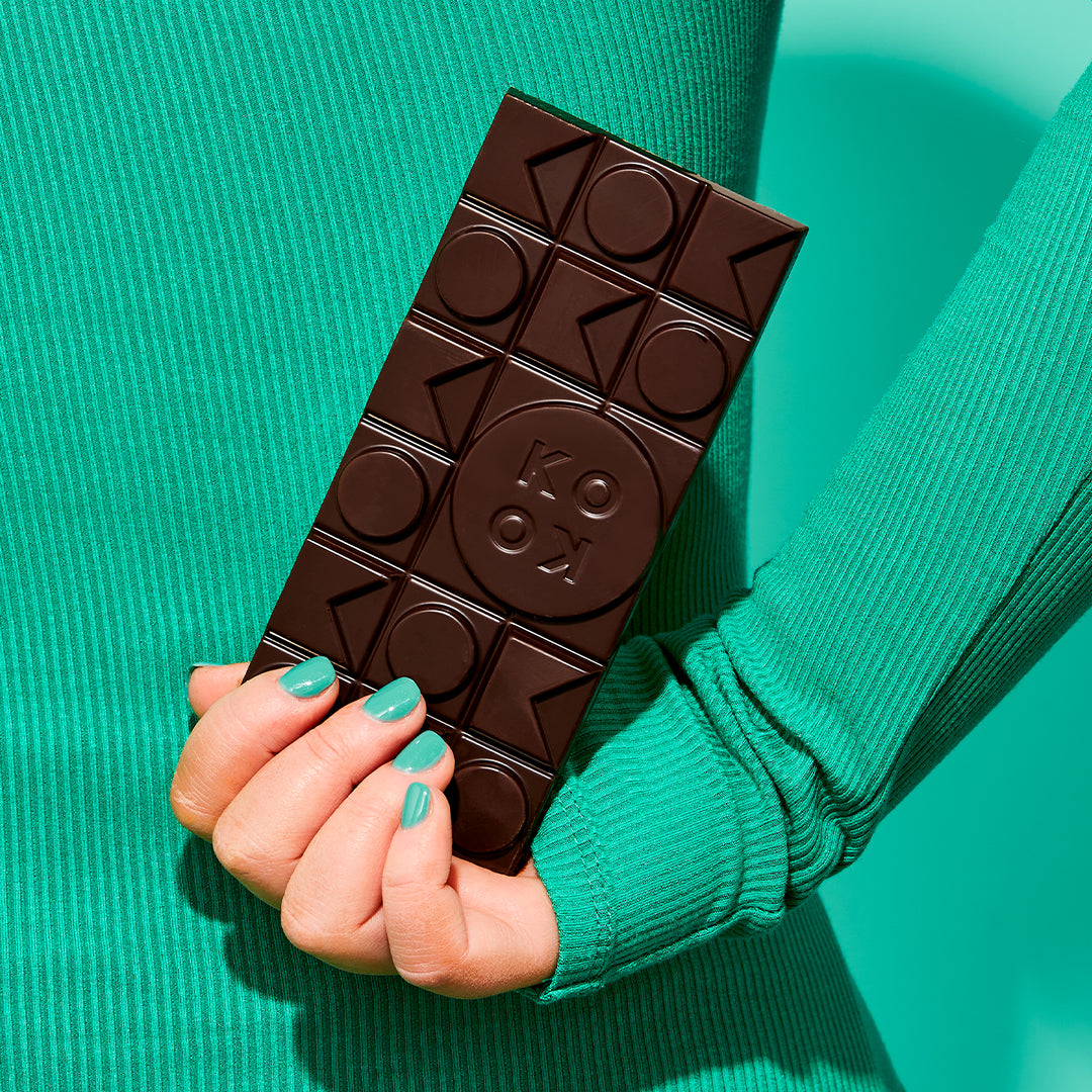 Step into the Dark 90g | 54% Dark Chocolate Block