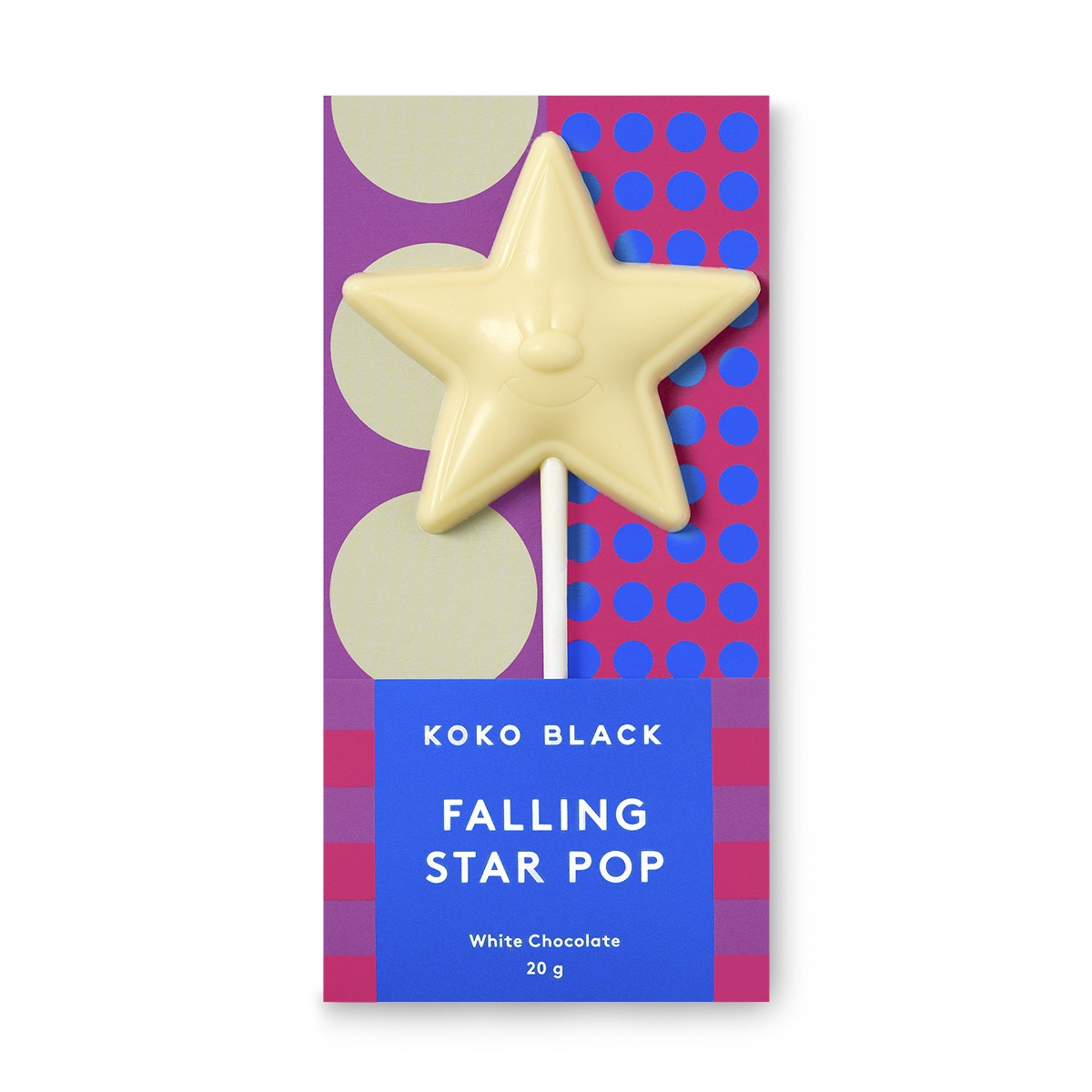 Falling Star Pop | White Chocolate
