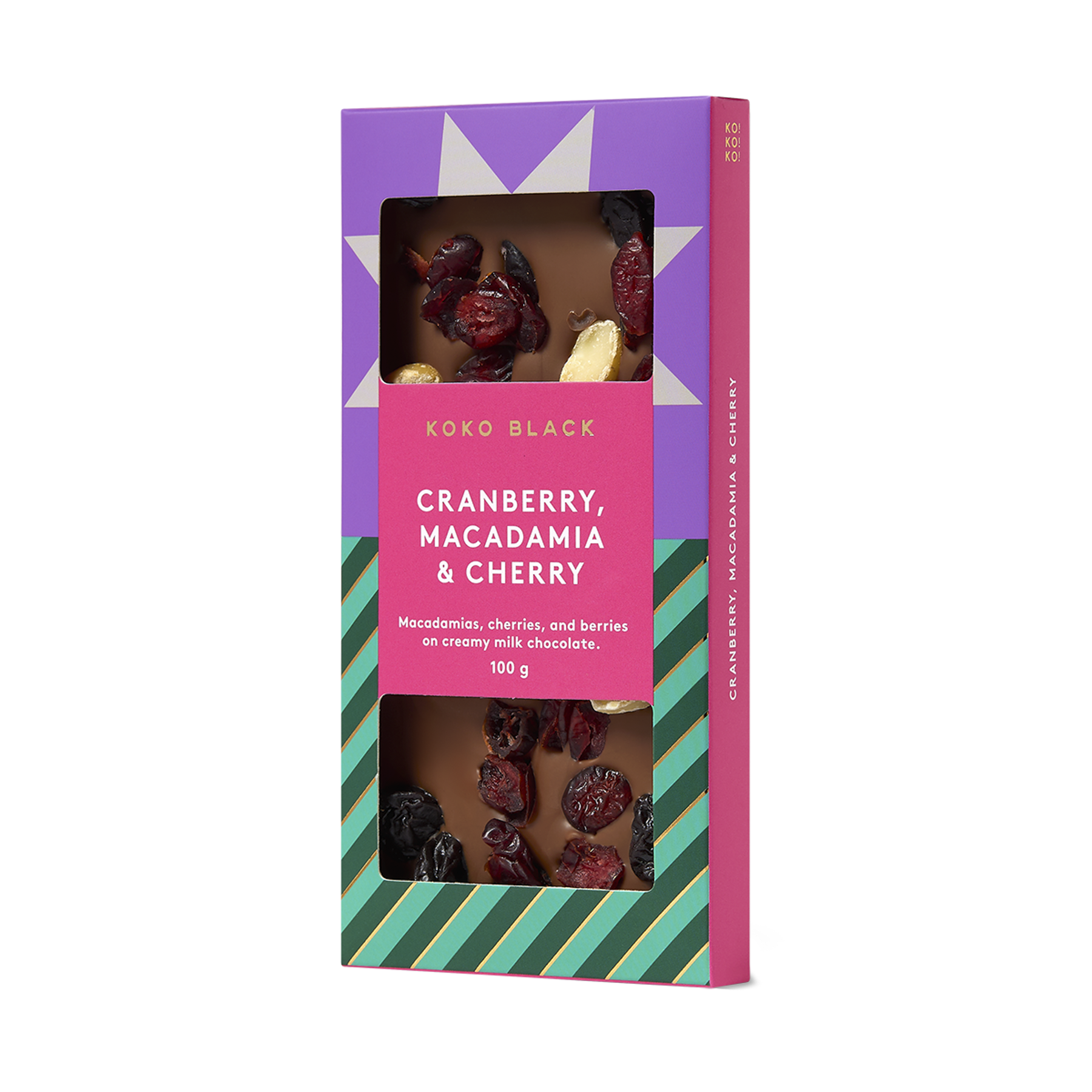 Festive Cranberry Macadamia & Cherry | Limited Edition Block