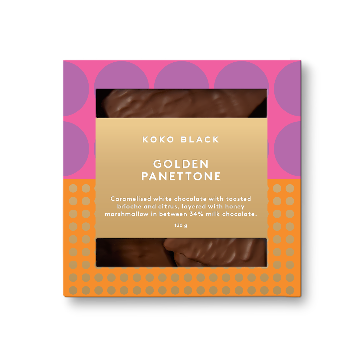Golden Panettone Inbetween | Milk Chocolate