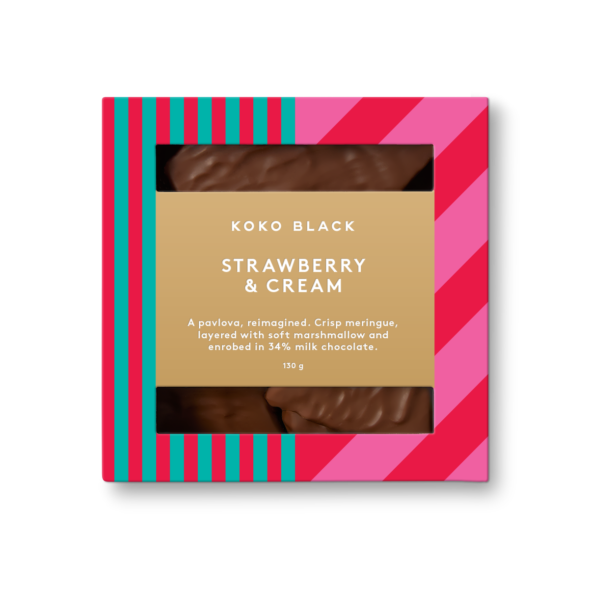 Strawberry & Cream Pavlova Inbetween | Milk Chocolate