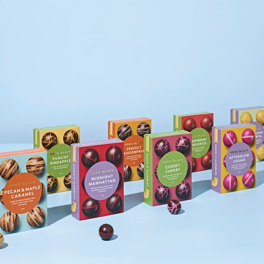 Perfect Passionfruit Marbles | Dark Chocolate