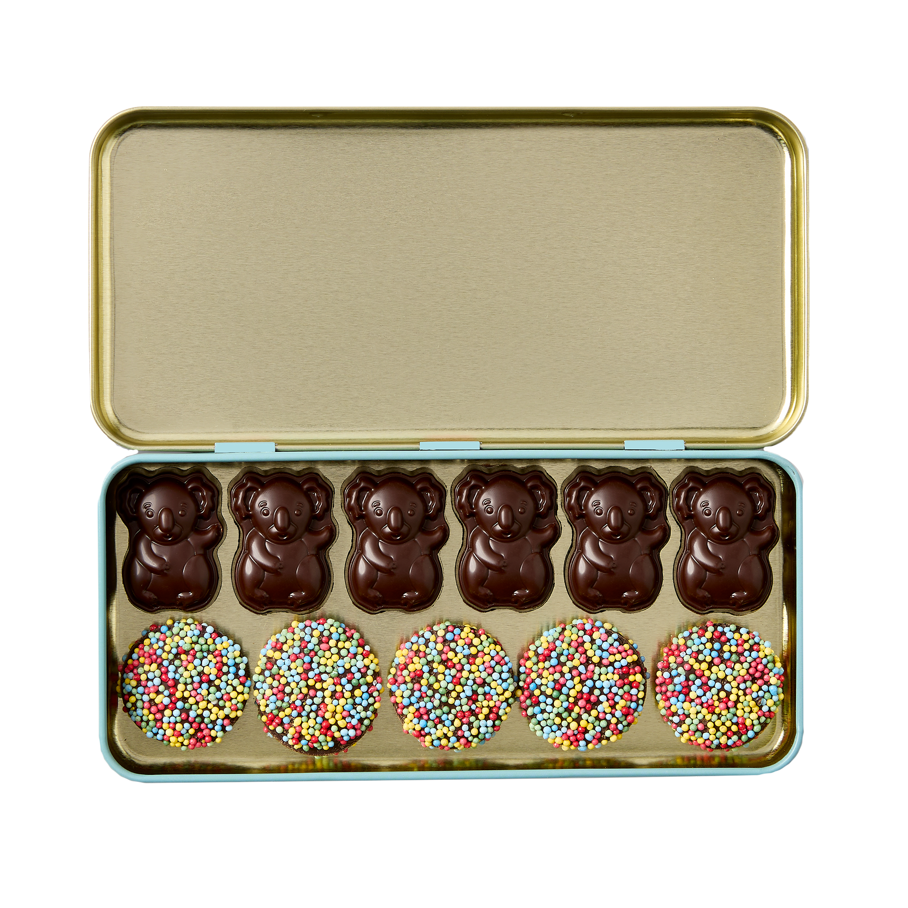 Koko Koala's Billabong Tin | Dark Chocolate Sprinkles