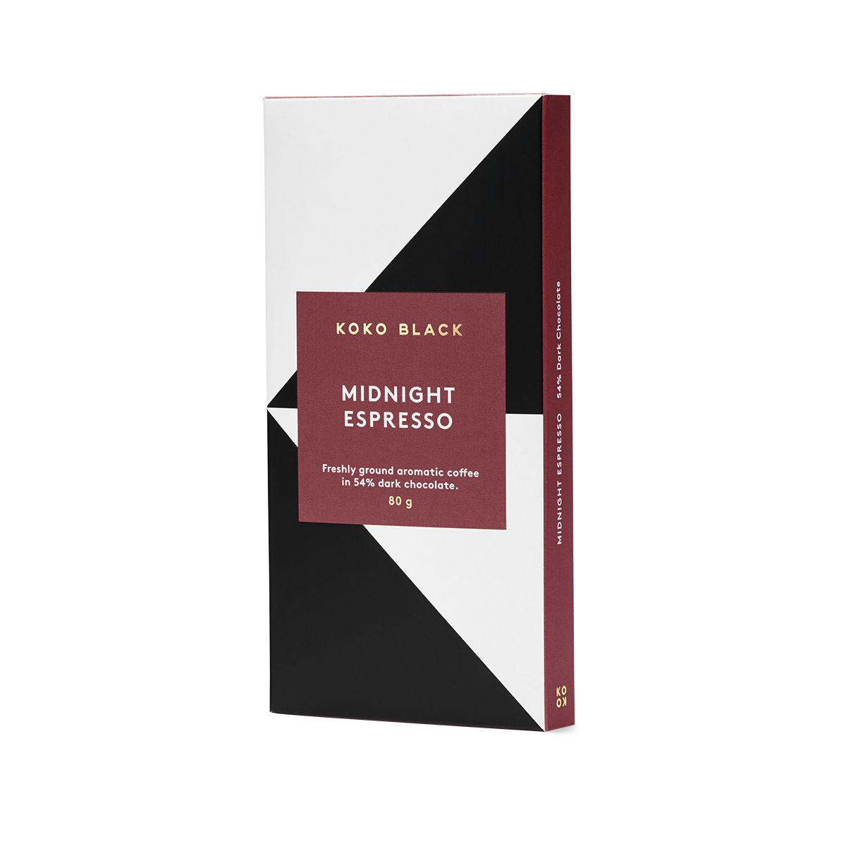 Midnight Espresso 80g | Dark Chocolate Block