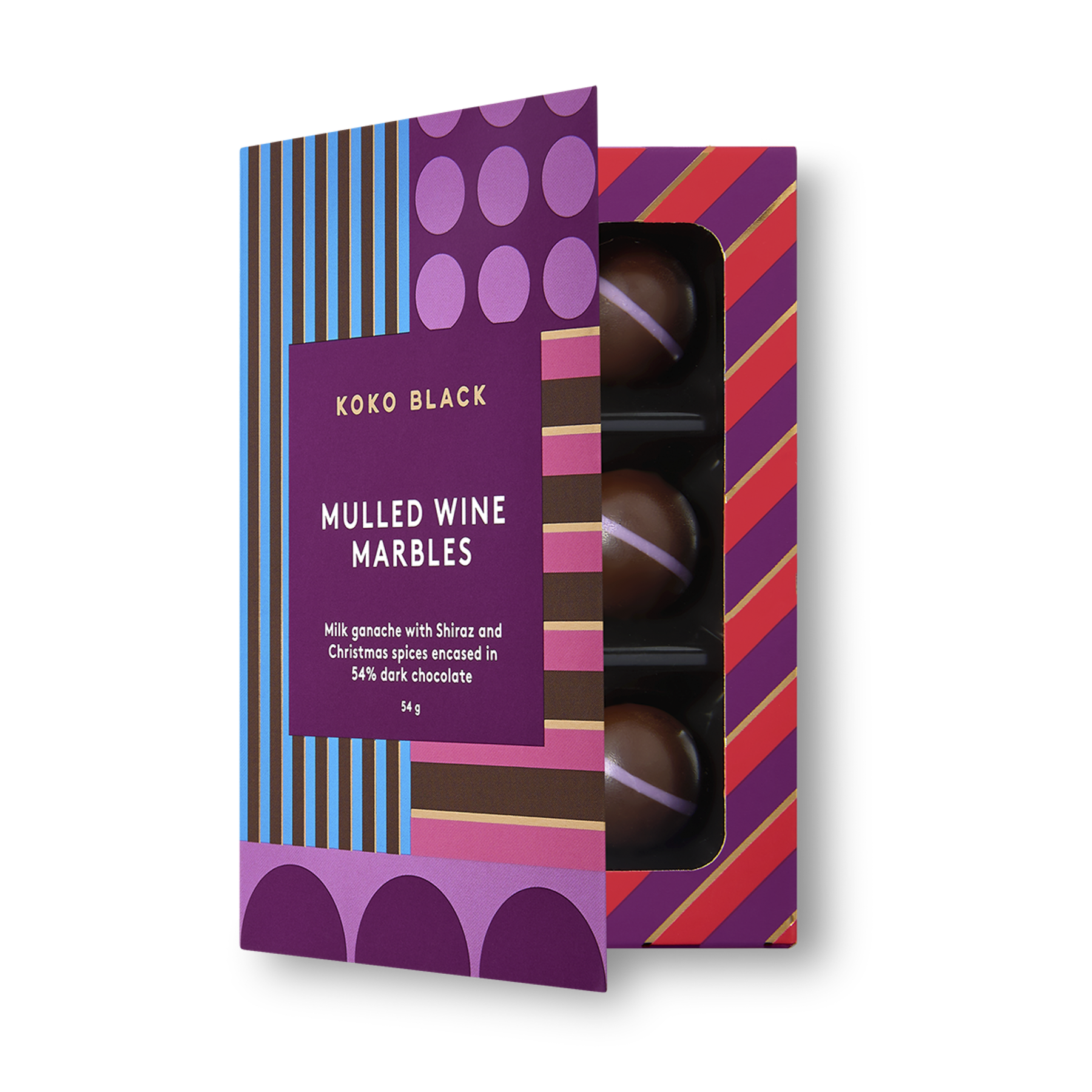 Mulled Wine Marbles | Dark Chocolate
