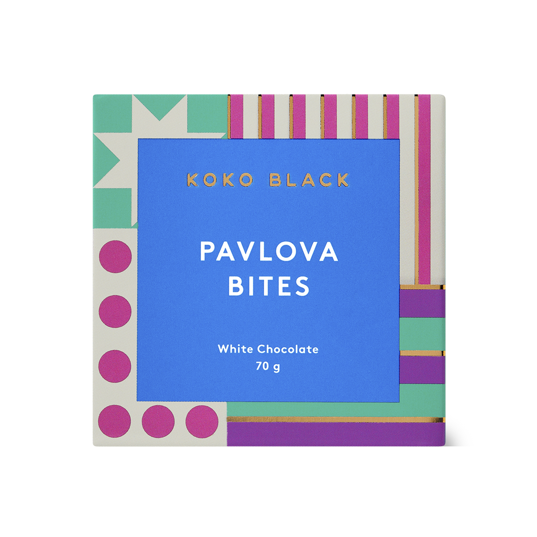 Pavlova Bites Cube | White Chocolate