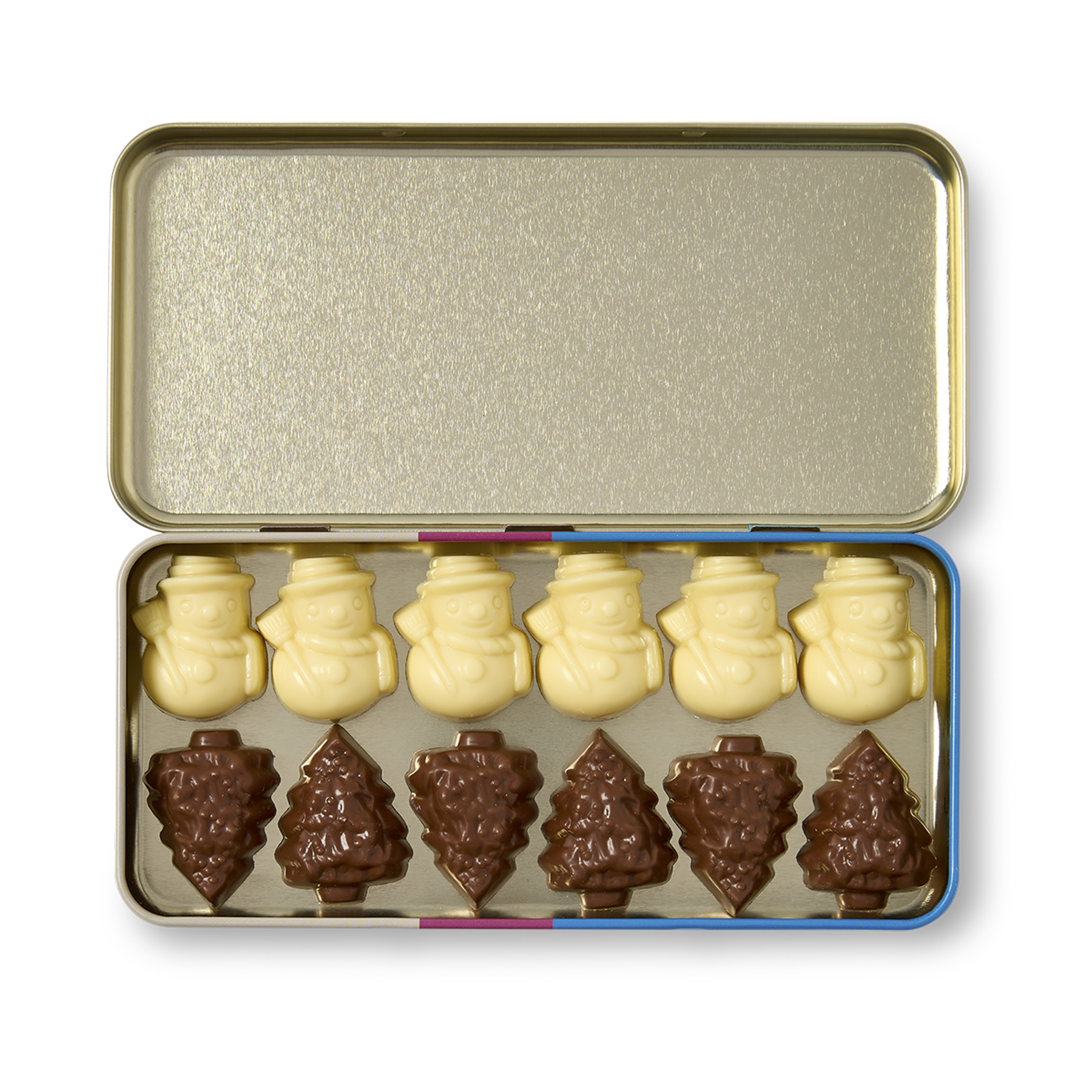 Silly Snowmen & Topsy Trees | Milk & White Chocolate
