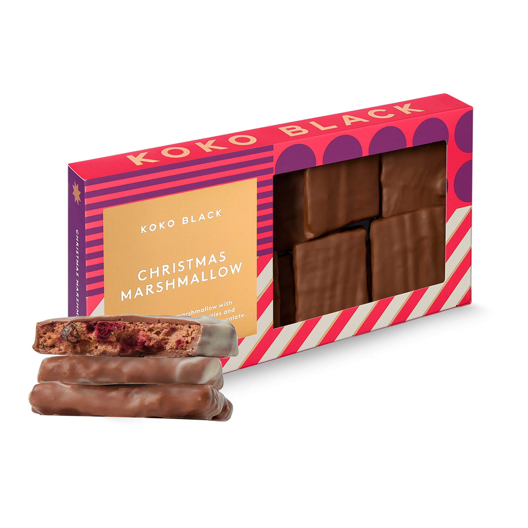 Christmas Marshmallow 250g | Milk Chocolate