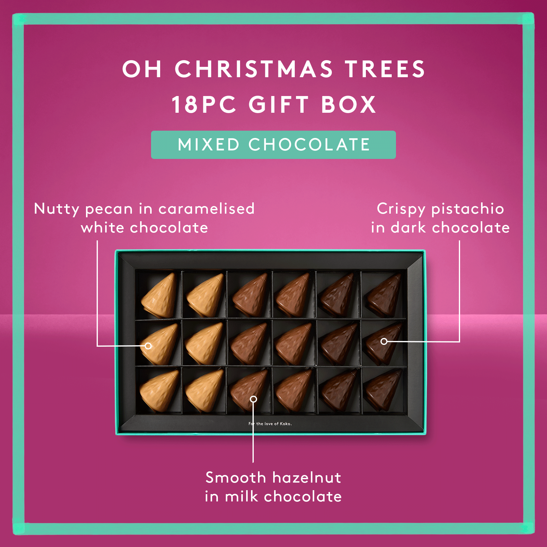 Oh Christmas Trees | 18 Piece